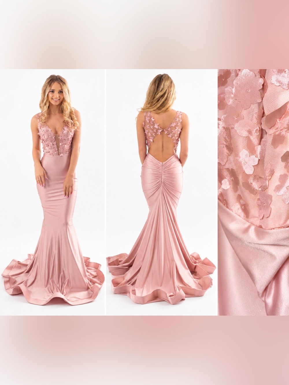 Jessica Angel 551 size medium light pink NWT brand new never